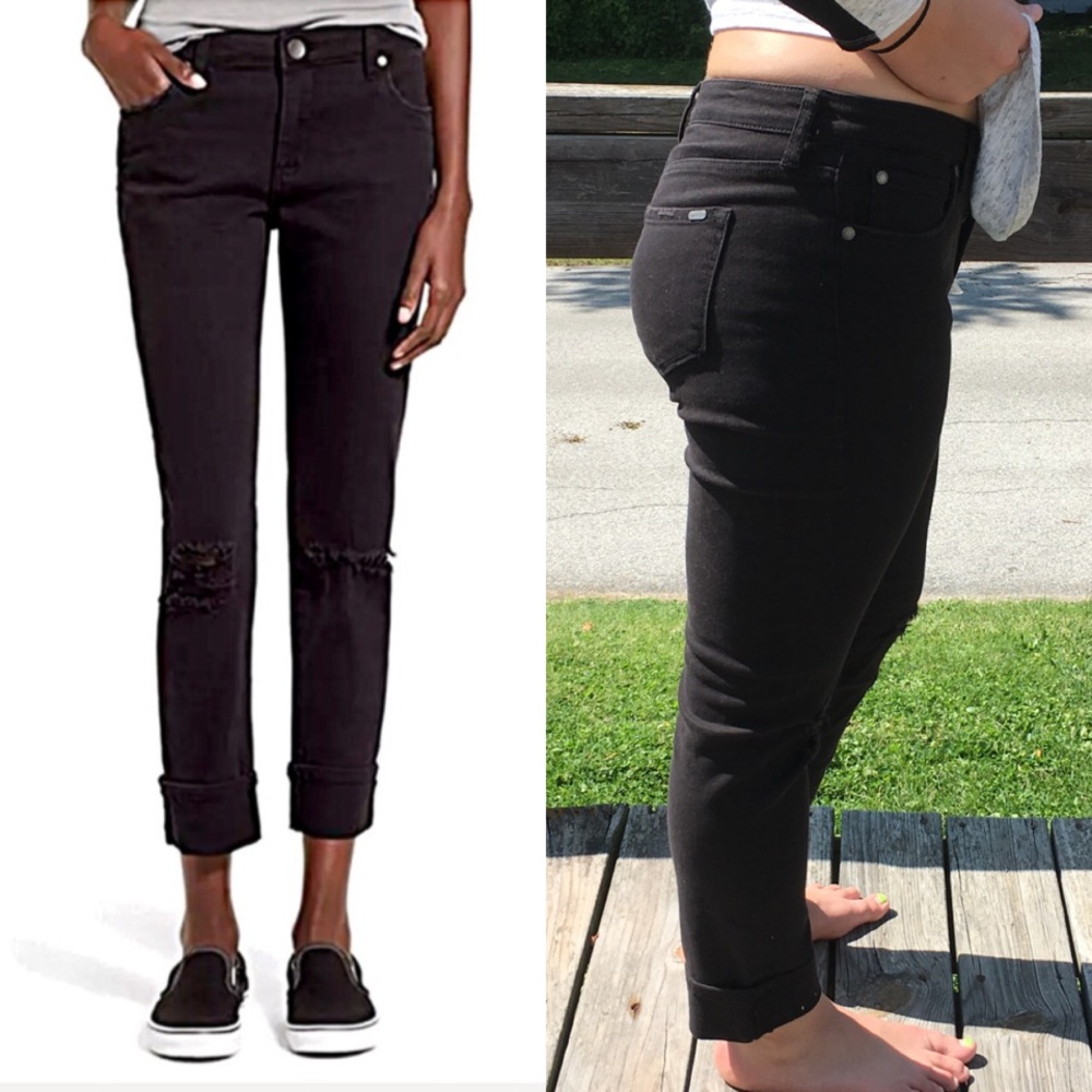 - See Thru Soul Sz 11 Black Boyfriend Jeans! NEW!